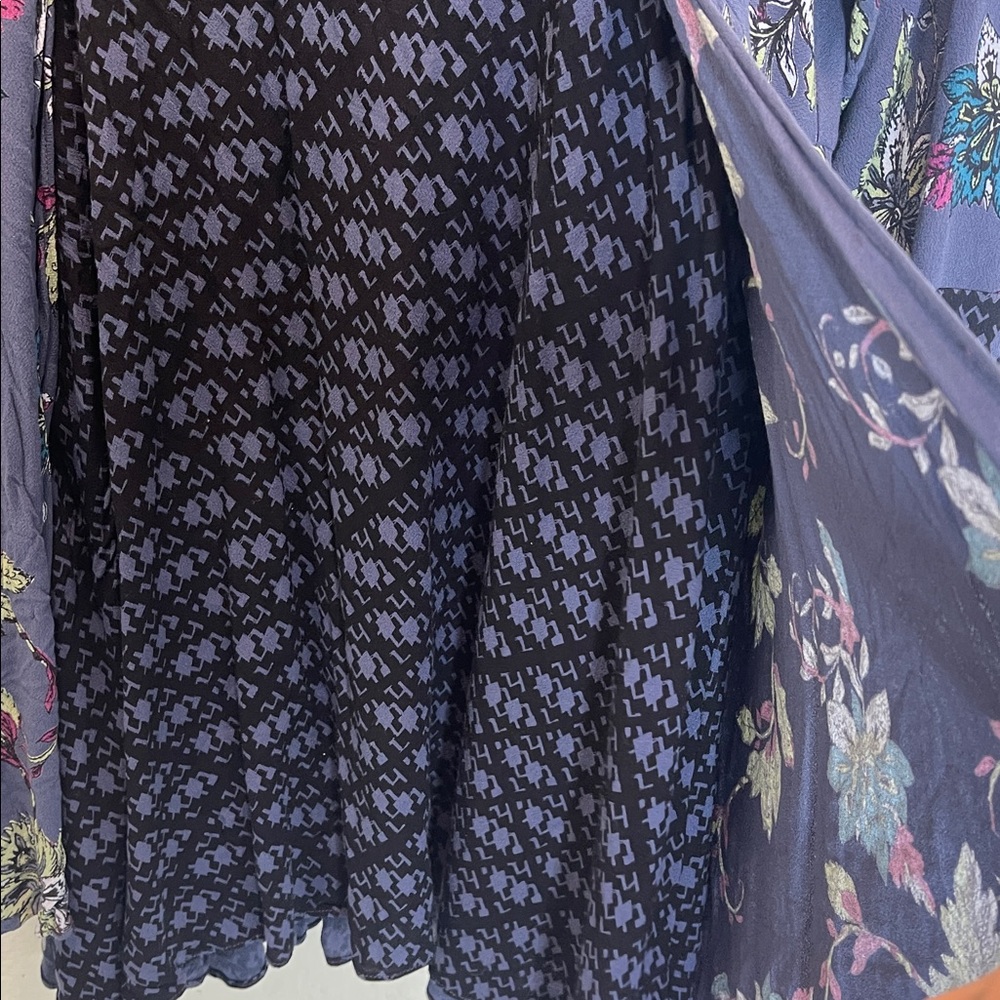 Free People Floral Bohemian Tunic Dress Size: L - Picture 8 of 12